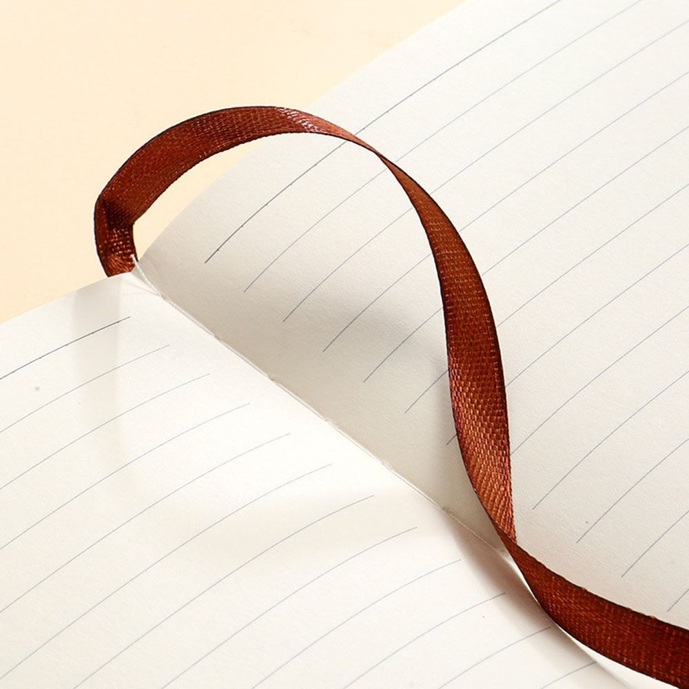 Fabric Cover Leaf Hand Ledger Compact Pocket Book Embroidered Notebook  for Going Back To School