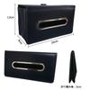 Caizqbry Car Tissue Car Convenient Car Car Tissue Car Tissue Car Interior Tissue Car Seatback Hanging Tissue PU Suitable for Various Car Black Case,
