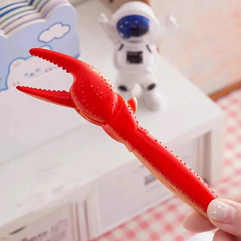 0.5mmBallpoint Pen Creative Crab Pliers Pen Student Creative Stationery Office Signature Pen School Stationery Fun Student Gifts