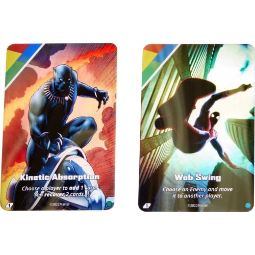 UNO Ultimate Marvel Card Game Add-On Pack with Spider-Man Character Deck & 2 Collectible Foil Cards, Collectible Gift for Kids, Ages 7+