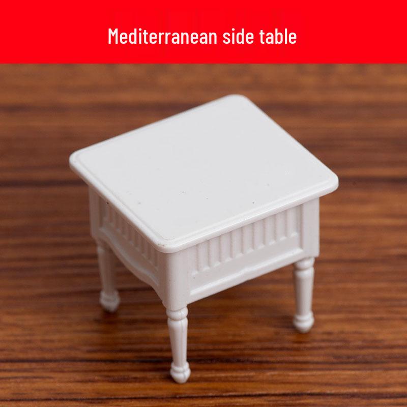 1:20 Scale 3D Miniature Architectural Model: Floor Plan Scene with ABS Furniture