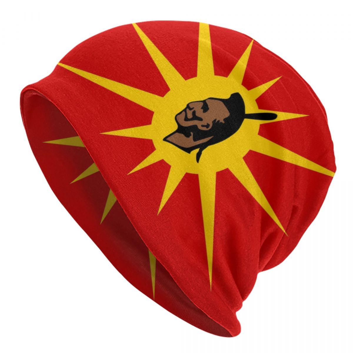 

Шапки с флагом воина-ирокеза, шапки-шапки в стиле хип-хоп, зимняя теплая вязаная шапка унисекс для взрослых, ирокезы, шапки коренных народов Канады