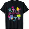 Tricou DreamWorks Trolls Band Together BroZone Poppy și Viva
