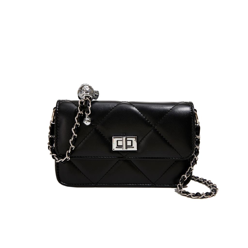 Rhombus Chain Bag Women'S Messenger Bag Casual Fashion Design Shoulder Small Square Bag