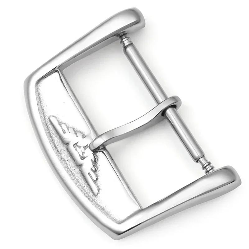 10/12/14/16/18/20mm Stainless steel watch clasp adapted to Longines L2L4 Jialan Majestic Jialan Luya watch buckle accessories
