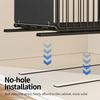 Pull-out cabinet organizer, sliding metal storage basket for kitchen, fits various room cabinets, home organization accessory