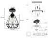 LOFT CEILING LAMP WALL LAMP EDISON WIRE LED