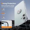 Protective Case - BOOLING - for iPhone 16 - Flexible - Transparent - 360° Shockproof Ring