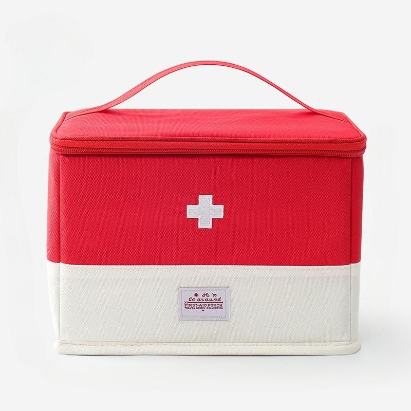 4Pcs/set Portable Medical Storage Bag Camping Emergency First Aid Kit Organizer Home Outdoor Travel Bag Home Emergency Medicine kit Travel Storage Bag