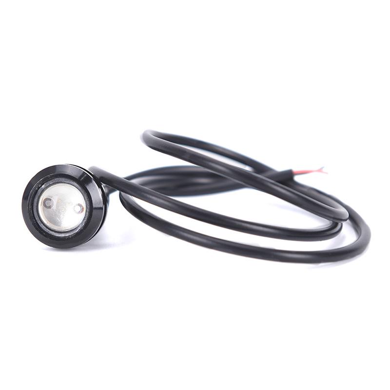 9W 12V 18mm červená LED Eagle Eye světla do mlhy, denní svícení, couvání