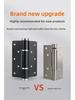 Hydraulic Invisible Door Hinge Closer with Automatic Rebound and Self-Closing Spring