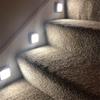 Led Cabinet Closet Stair Wall Lamp Built In Motion Sensor Night Light For Bathroom Kitchen Bedroom