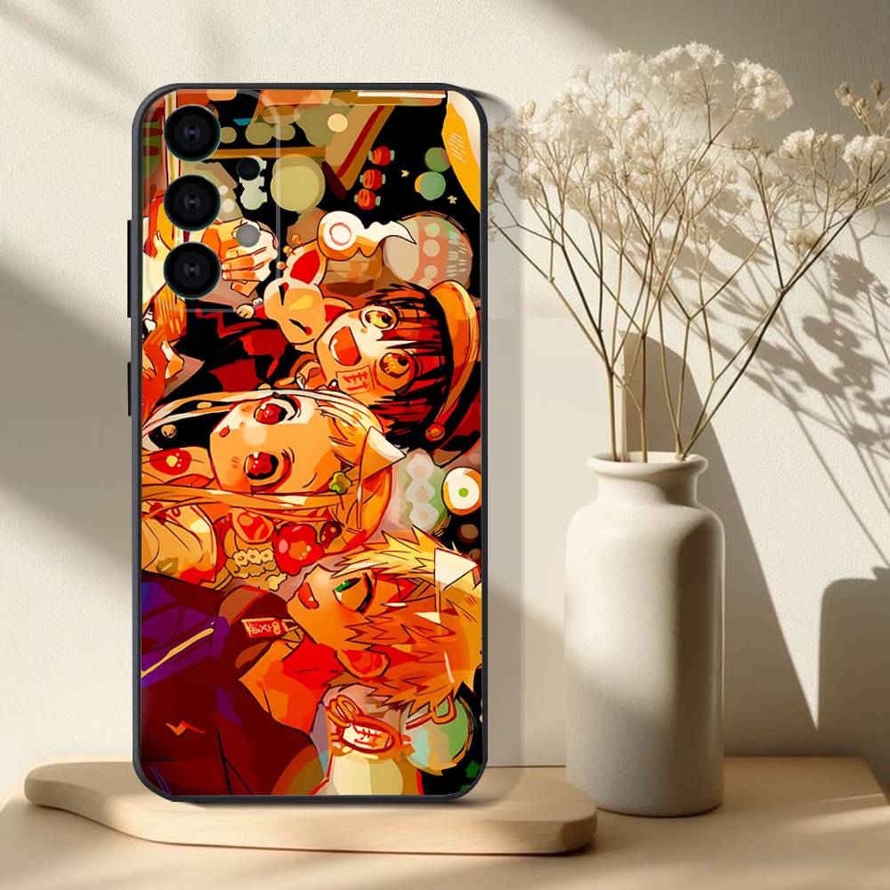 Toilet-Bound Hanako-kun Phone Case For Samsung S 25,24,23,22,30,21,10,9,Ultra,Plus,Lite,FE,4,5G Black Soft Case