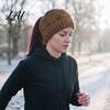 Knitted Headband with Fleece Lining Winter for Women Soft Lined Thermal Hair Running Gear Women Band Thickened Plush Ear Warmer Cold Weather Outdoor
