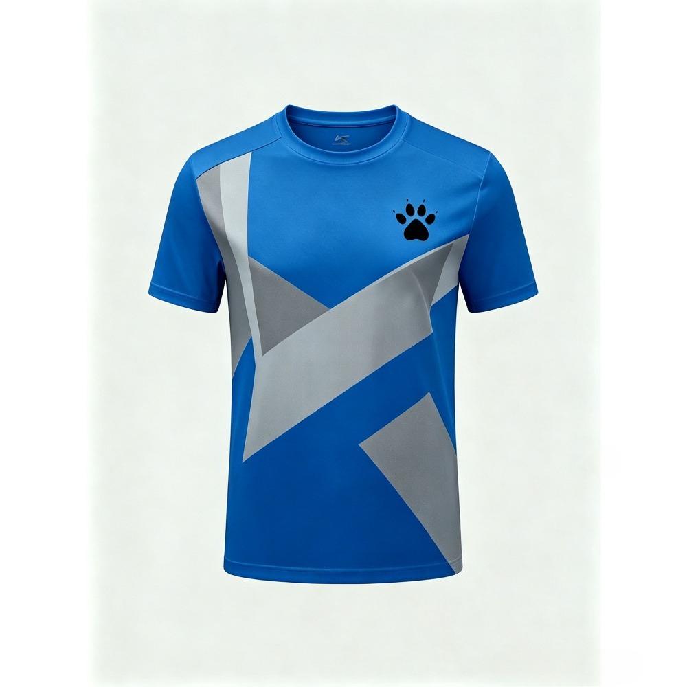 KELME quick-dry short-sleeved T-shirt for men and women, breathable sports top for summer running and football training