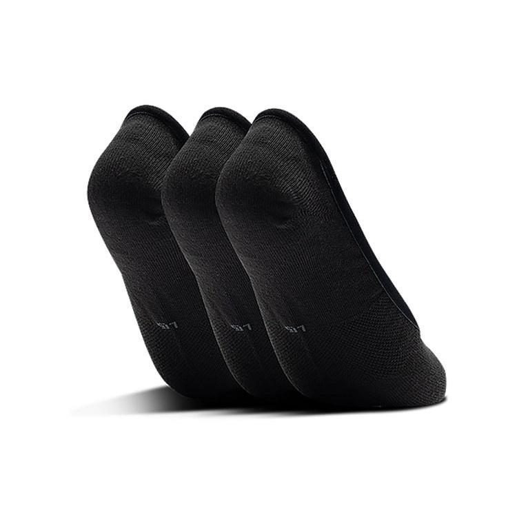 Under Armour Essential Lolo Liner Socks (3 Pack) 'Black' Unisex 1361148-001