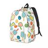 Sunny Pickleball Pattern Backpack Hot Sale Daypack Large Capacity Kids BookBag School Bag Shoulder Bags for Men Women