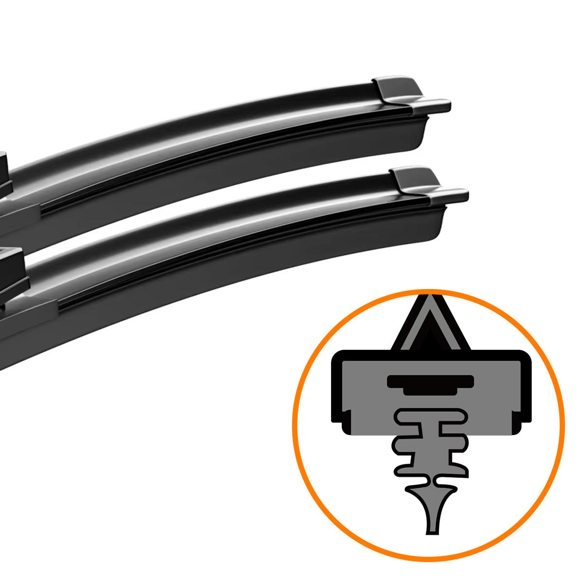 

2 ШТ. Передние стеклоочистители подходят для BMW 1 серии E81 E82 E87 E88 F20 F21 2004-2019 Аксессуары для лобового стекла и окна 2015 2018 E81 82 87 2004-2011