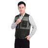 Vestă pentru bărbați Vestă în aer liber, 10 buzunare, plasă goală, respirabilă, fără mâneci, închidere cu fermoar, gât în ​​V, pescuit, camping, vestă unisex