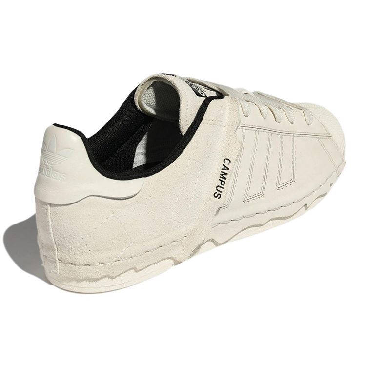 adidas Superstar Campus Off White Unisex Sneakers Core-Black HQ7075