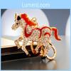 Whimsical Colorful Pony Keychain With Sparkling Details Stylish Gift For Friends And Family