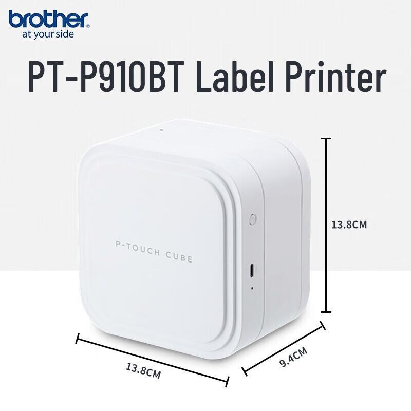 

Brother PT-P910BT Desktop Bluetooth Label Printer