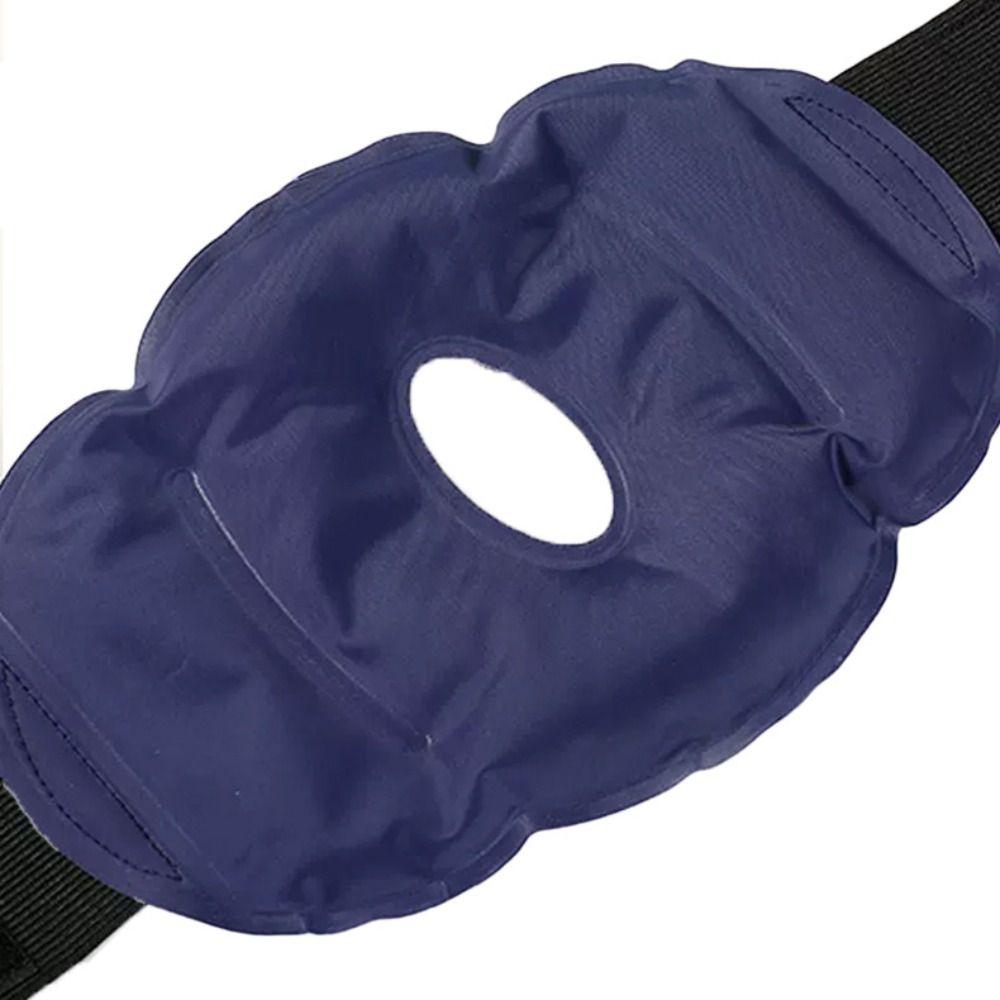 Practical Reusable Gel Knee Ice Pack Dual Temperature Flexible Strap Design Nylon Gel Pack Joint Relief Ice Bag