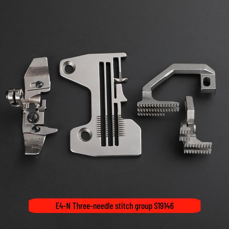 E4-N 3-Thread Needle & Presser Foot Set for Brother Overlock Machine