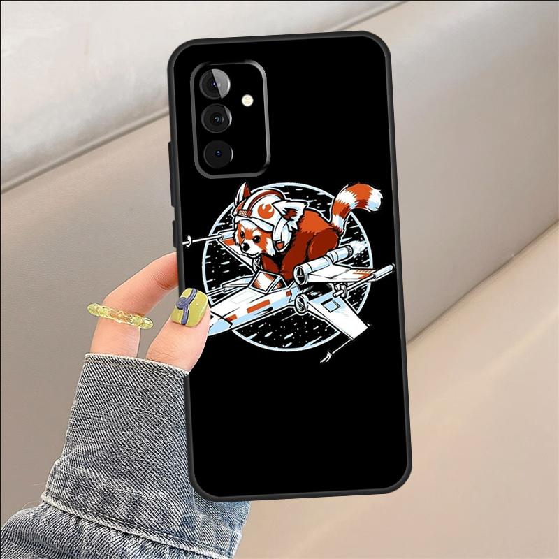 Red Panda Case For Samsung Galaxy A35 A15 A55 A53 A33 A13 A36 A56 A26 A16 A22 A32 A52 A54 A34 A05 A06