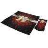 Christmas Tablecloth Chair Covers Set for Home Kitchen Dining Room Festive DecorationBell Type