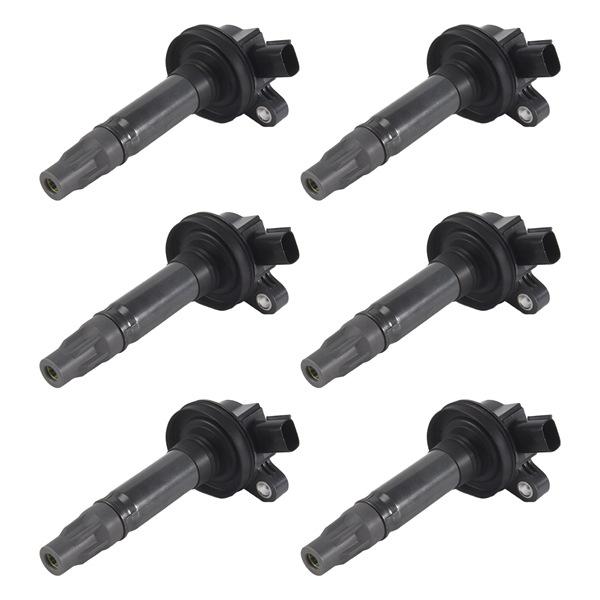 Set of 6 Ignition Coils for Ford/Mazda (7T4Z12029 / 7T4Z12029E / CY0118100B) none