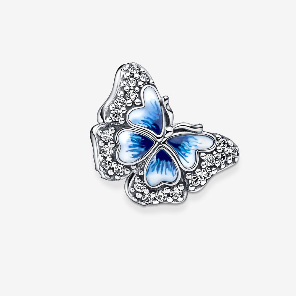 925 Silver Spring Flower Butterfly Charm Bead DIY Bracelet Jewelry For Women Dangle Pendant Original
