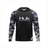 Mens Quick-Dry UV Protection Hooded Fishing Long Sleeve Shirt Summer Breathable Outdoor Sportswear Angling