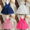 Princess Girls Dress With Tulle Skirt For Birthday Party And Wedding Ceremony