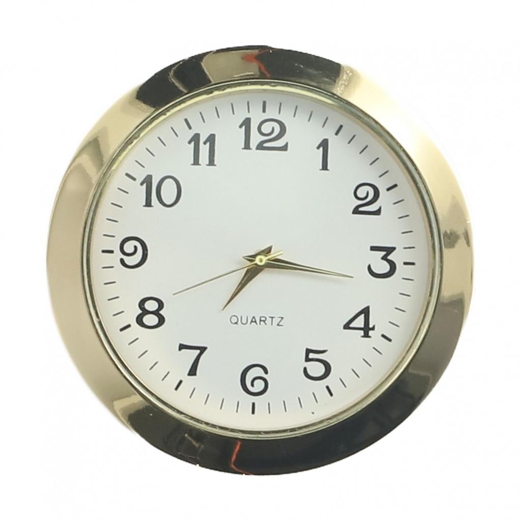 Clock Insert Quartz Movement Round Glass Mm Quartz Movement
