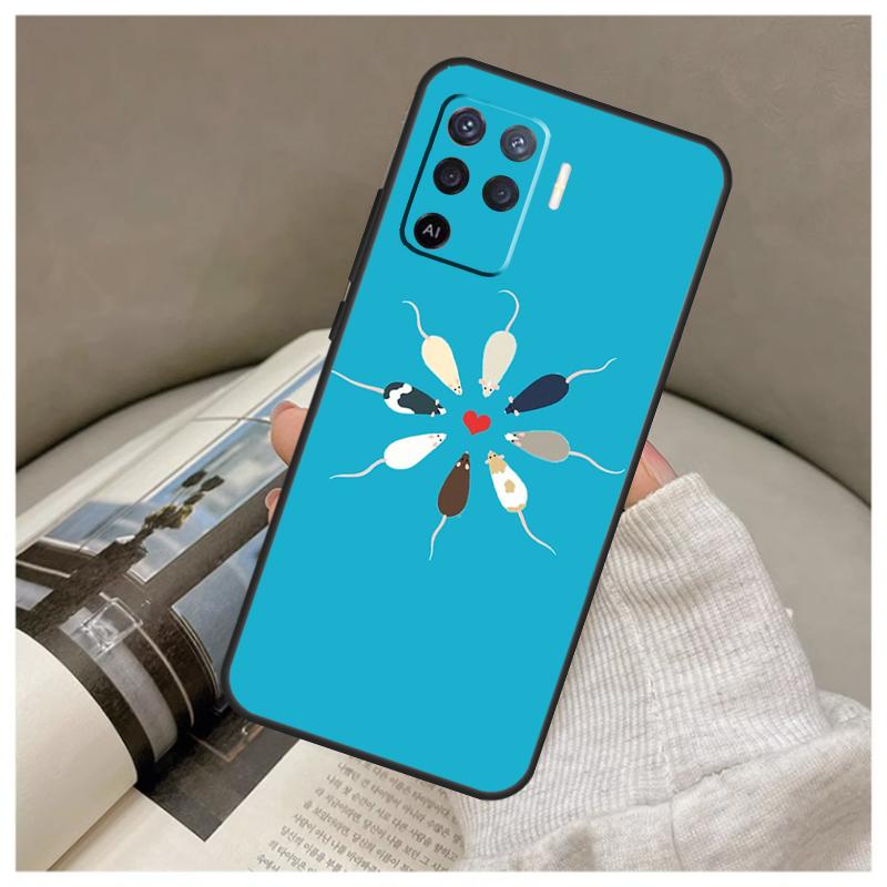 

Mouse Rat Case For Oppo A80 A60 A40 A5 Pro A15 A16 A17 A57 A77 A94 A74 A54 A76 A96 A18 A38 A58 A78 A98 OPPO A94 4G