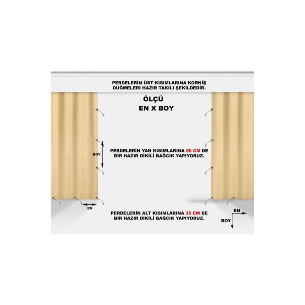 Enxboy Optionaler Schnür-Balkonvorhang, Balkonplane, Kaffeeweiß