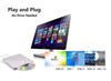 Optical Drive Drive Slim Suction Optical Drive External Optical Drive DVD Optical Drive CD Burner External Player USB Type C DVD+RW Drive