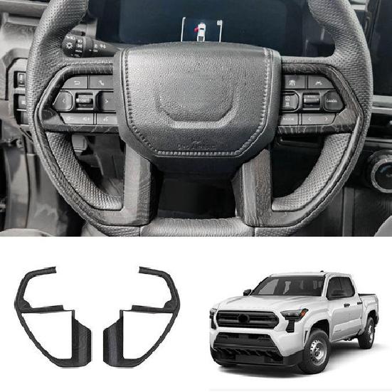 Car Accessories For 2025-2024 Toyota Tacoma Steering Wheel Switch Cover Trim