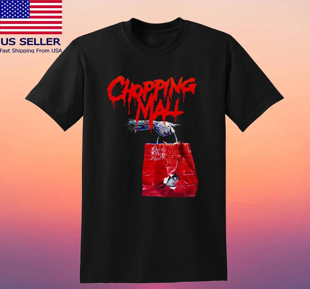 Chopping Mall Horror Movie Men's Black Size S-5XL
