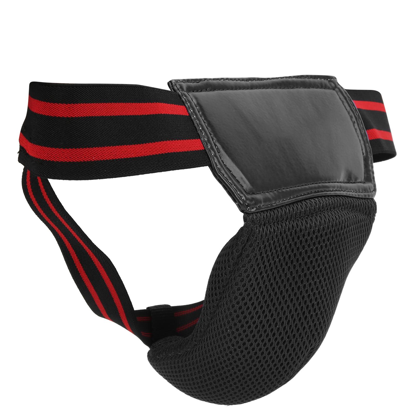 Boxing Groin Guard  or PU Leather Breathable Jockstrap for Kickboxing Muay Thai