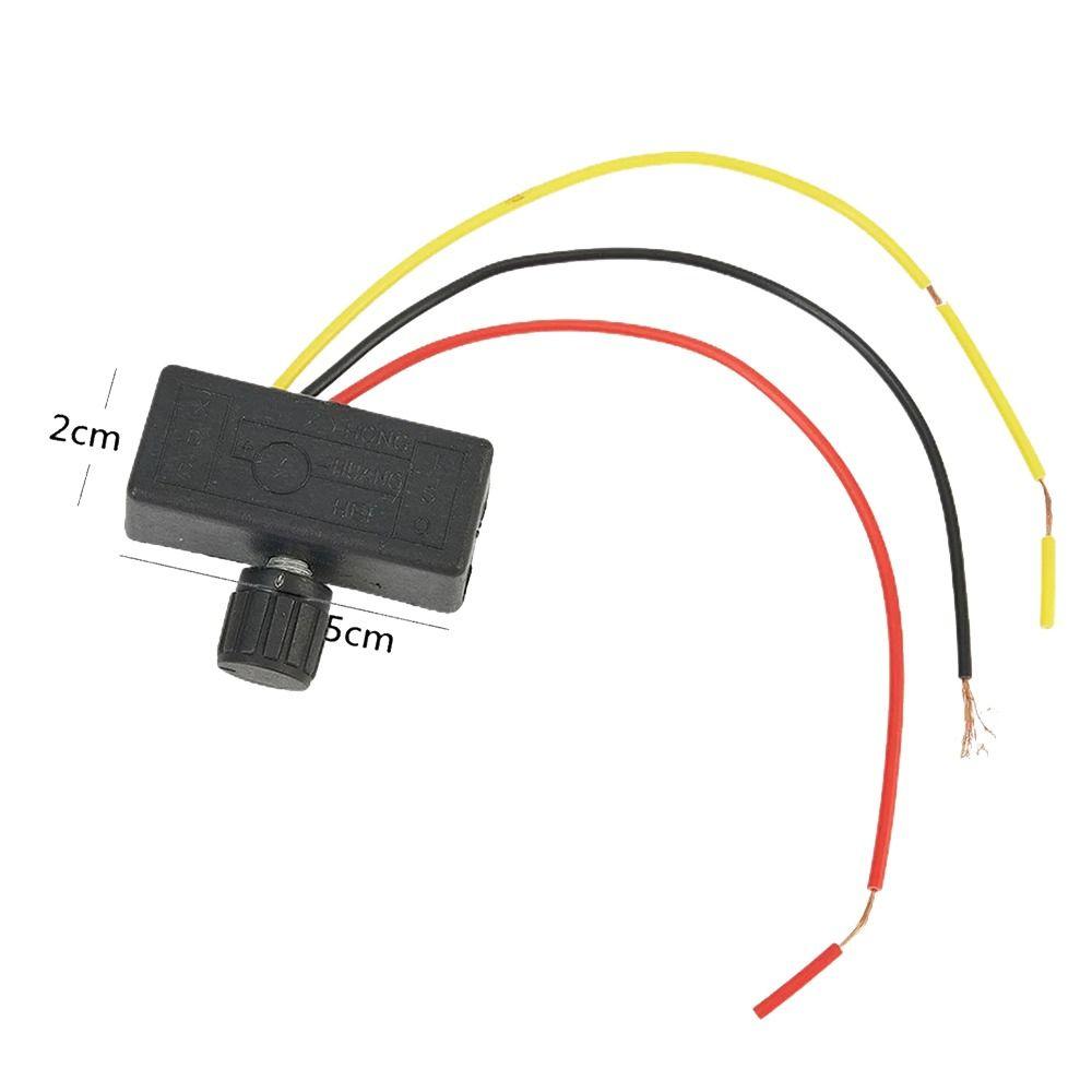 1Pcs 12V Electric Sprayer Governor 70W Max Wiring Connector Water Pump Speed Regulator Durable Control Metal Plastic
