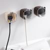 2Pcs 2-IN-1 Plug Dust Cover Self-adhesive Power Socket Organizer New Plug Holder