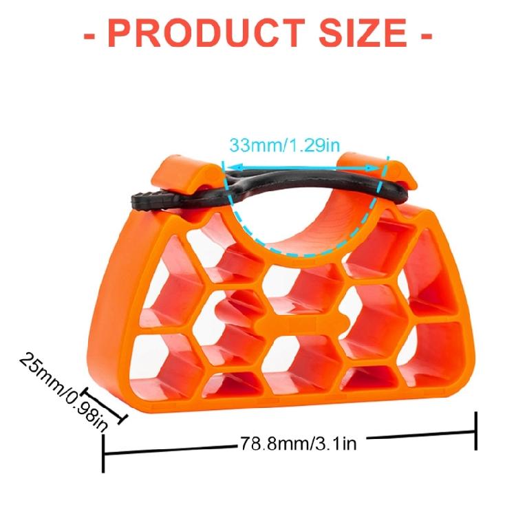 Bike Handlebars Stand Clip Stabilizers Bike Inverted Parking Rack Stable Clip for Multiple Bicycles Types