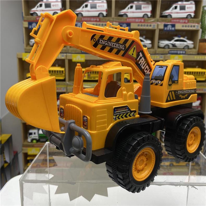 Dinosaur Inertia Toy: Kids' Dump Truck & Excavator Set