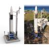 Falcon Launch Pad Saturn V Scale MOC Building Block Set Falcon 9 Rocket Space Satellite Vehicle Children's Gift