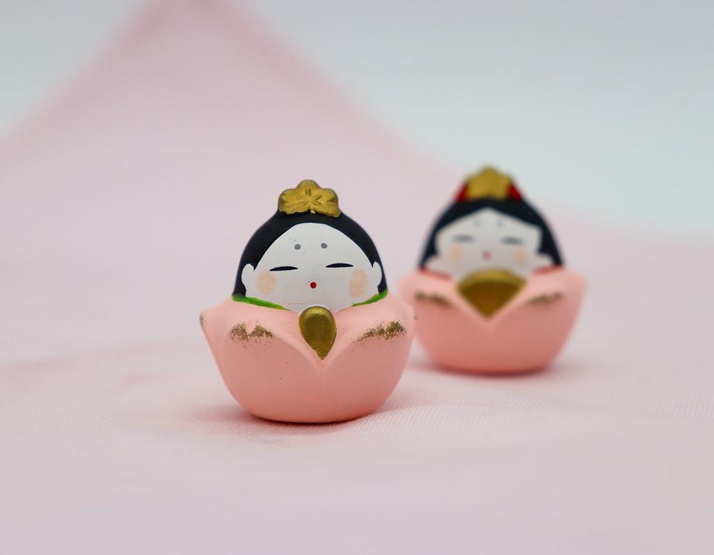 Craftsman House Hina Dolls, Kinsai, Children's Day, Double Cherry Blossoms, Hina Dolls