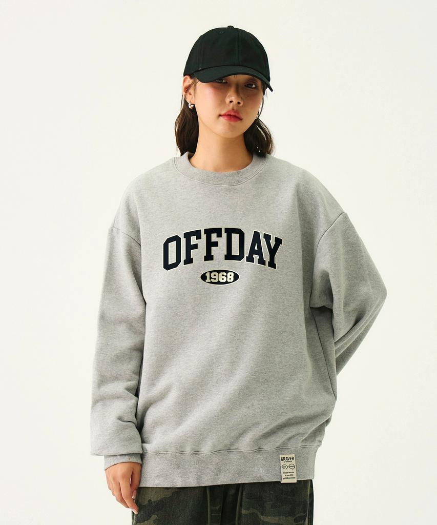 GRAVER [Unisex] 1968 Offday Sweatshirt_4 Colors