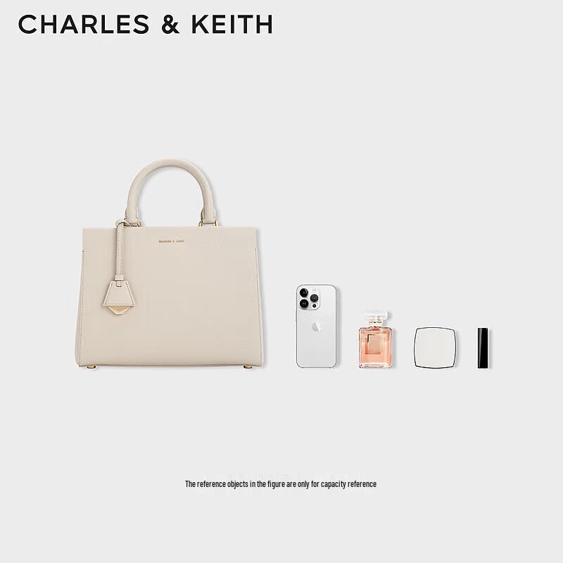 CHARLES & KEITH Charm Detail Large Tote Bag