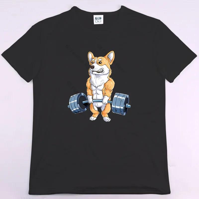 Letní móda Retro pánská anglická písmena těžké váhy 100% bavlna s kulatým výstřihem s potiskem Vysoce kvalitní neformální tričko Fitness Street